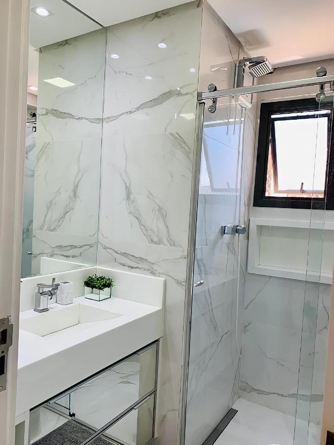 Apartamento Top De Linha Praia Da Enseada Guarujá Buitenkant foto